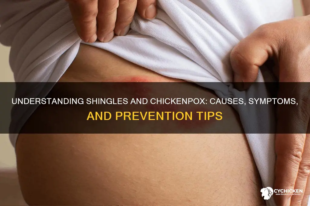 what is shingles waht is chicken pocks