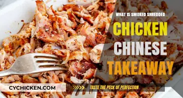 Smoked Shredded Chicken: A Chinese Takeaway Delicacy Explained