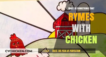 Clucking Rhymes: Words That Perfectly Pair with Chicken in Verse
