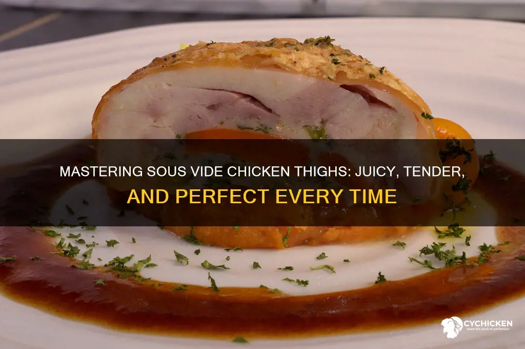 what is sous vide chicken thighs