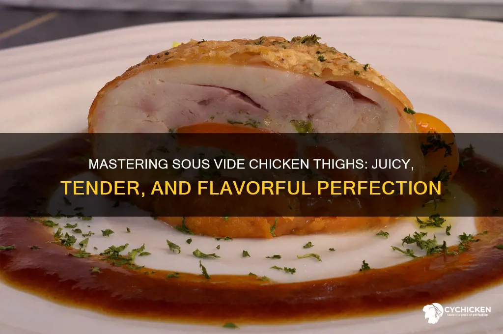 what is sous vie chicken thigh