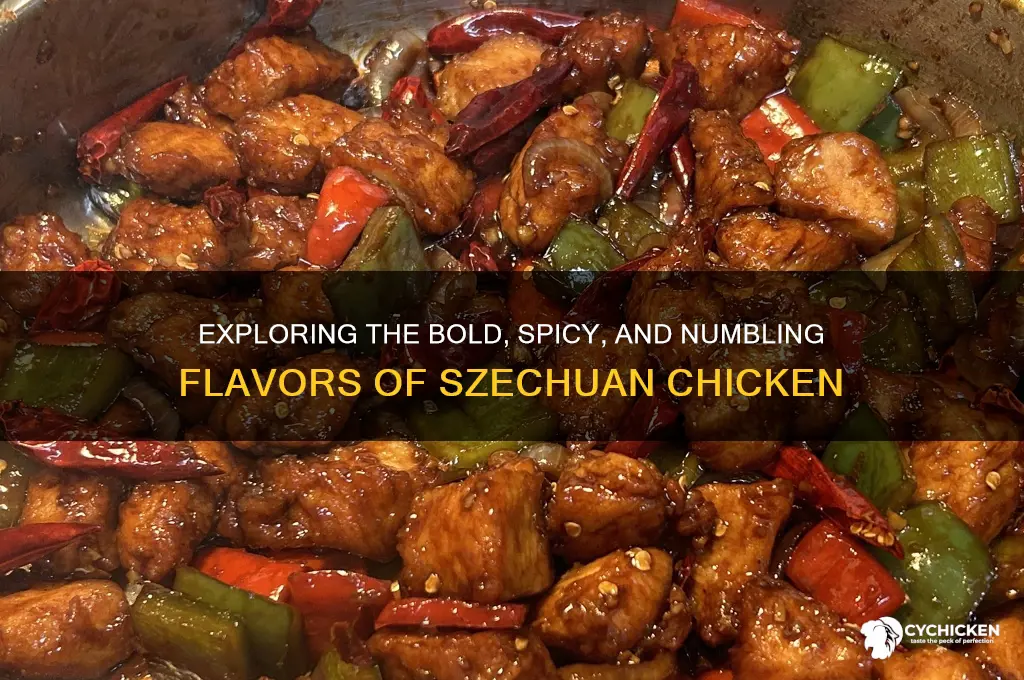 what is szechuan chicken taste like