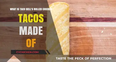 Taco Bell's Rolled Chicken Tacos: What's Inside?