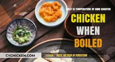 The Ideal Temperature for Boiled Hind Quarter Chicken