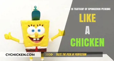 SpongeBob's Hilarious Chicken Pecking: Unraveling the TGATCGIF Mystery