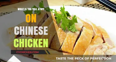 Unveiling the Mystery: What's the Yellow Stuff on Chinese Chicken?
