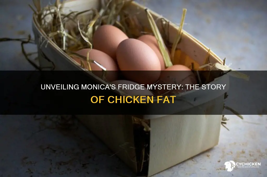 what is that chicken fat monica