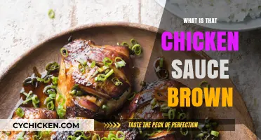 Unveiling the Mystery: What Makes That Chicken Sauce Brown?