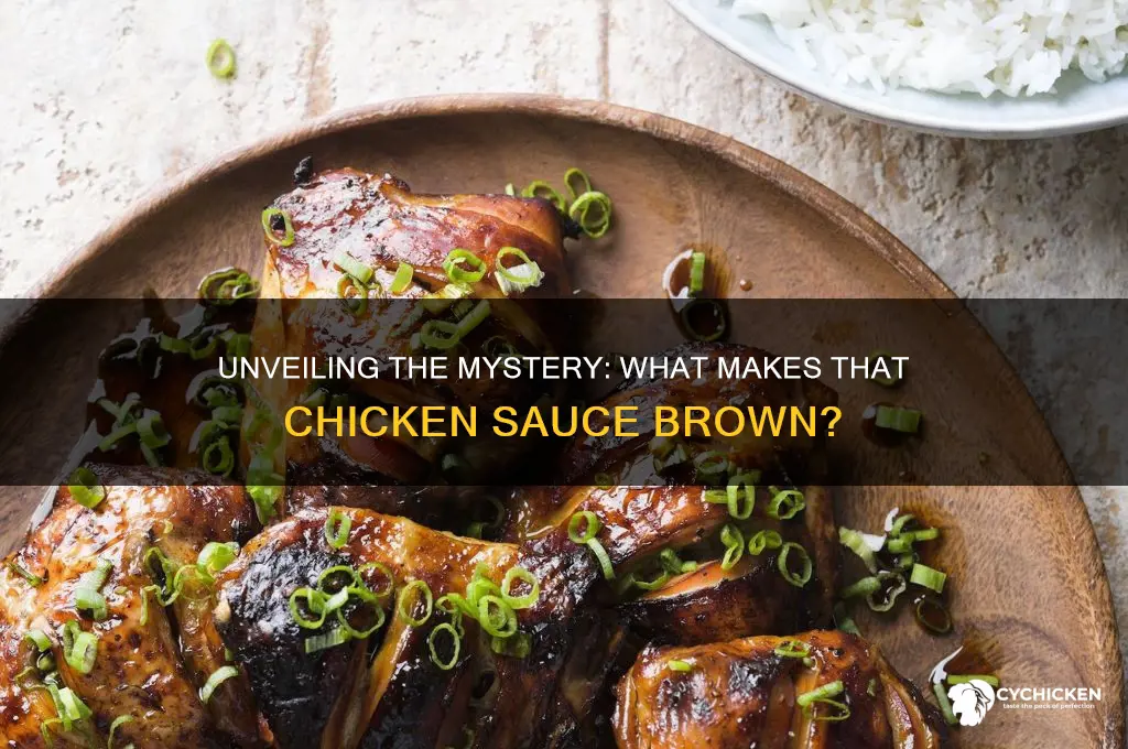 what is that chicken sauce brown