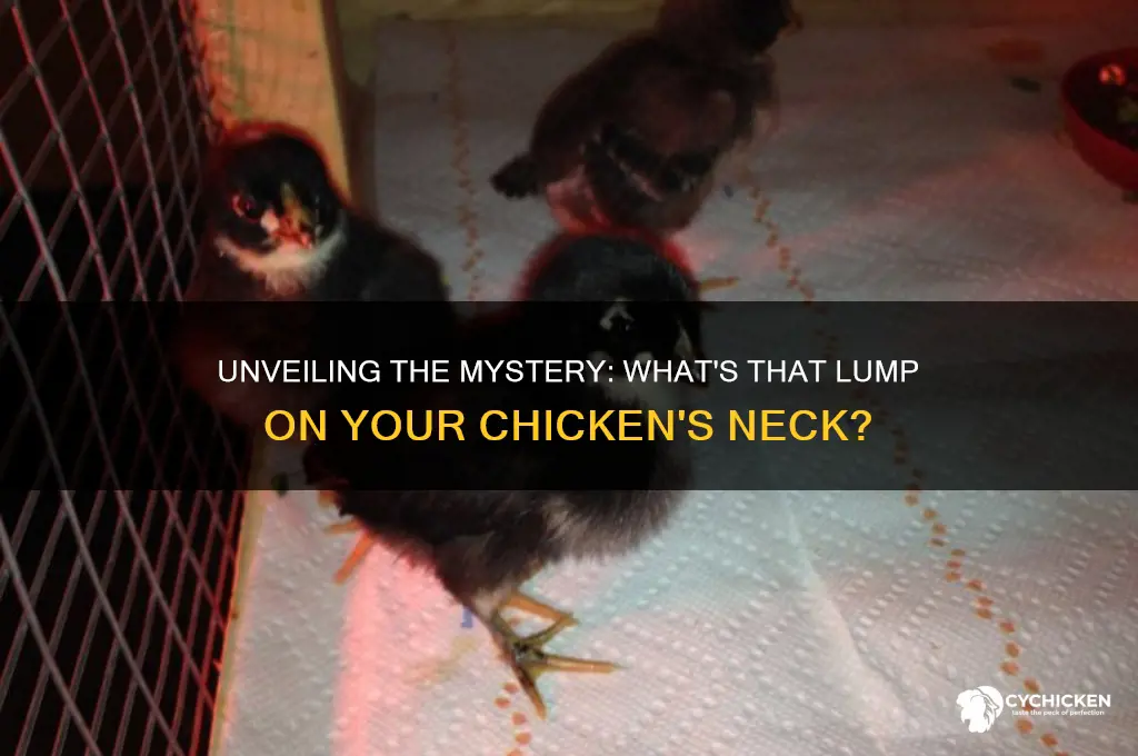 what is that on the neck of chicken