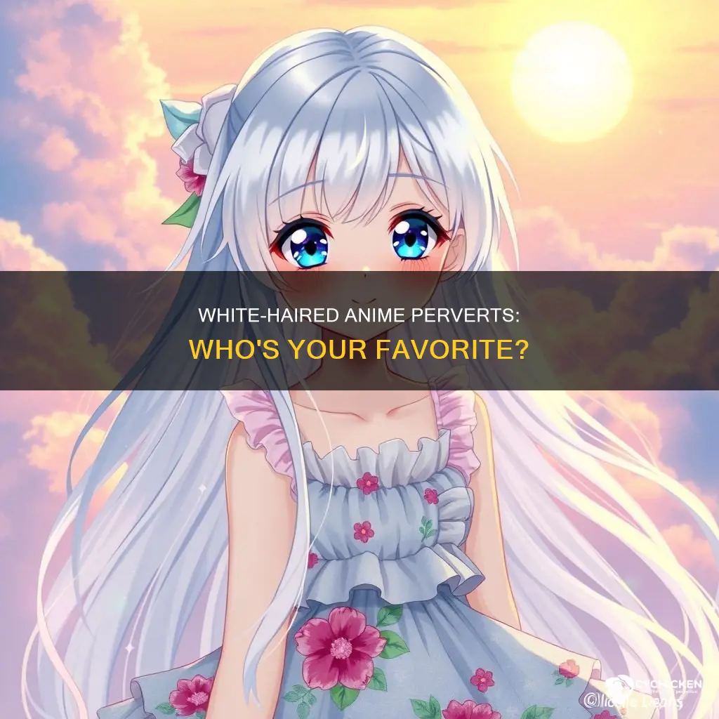 what is that one pervert white haired anime chick