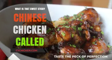 Discover the Name of Sweet Sticky Chinese Chicken: A Culinary Guide