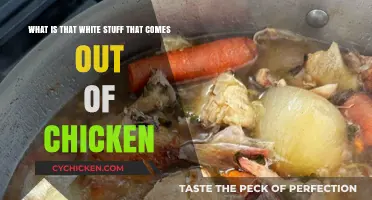 Chicken Juice: What's the White Stuff?