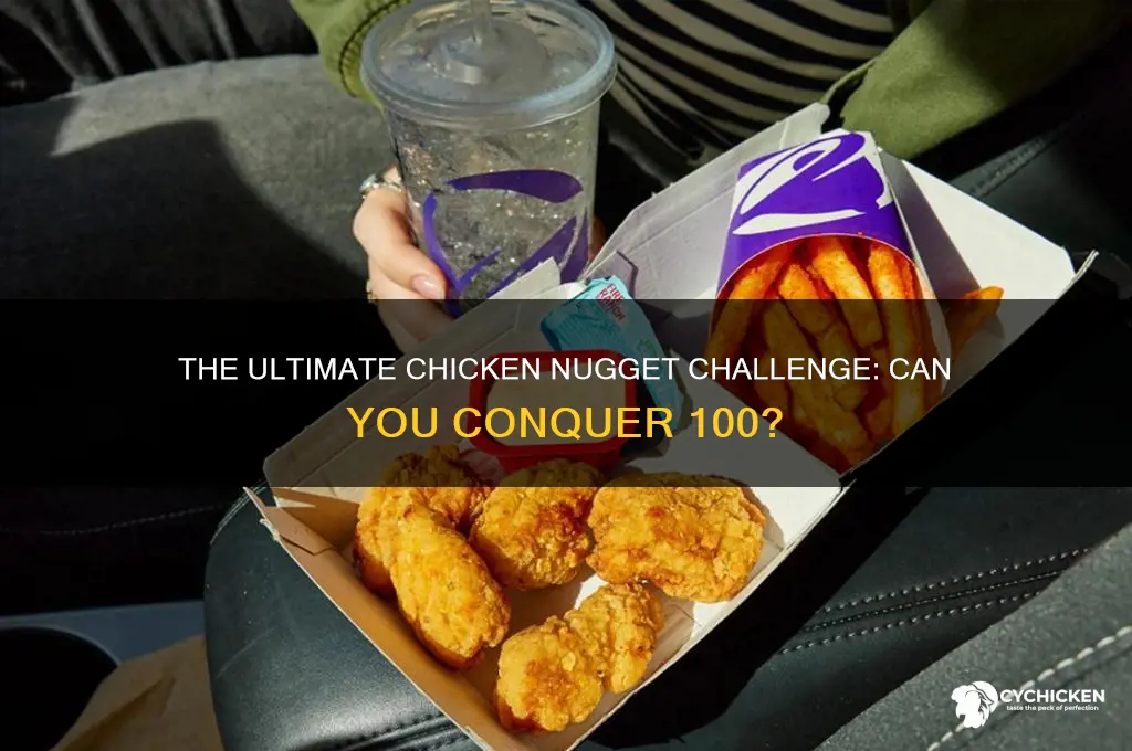 what is the 100 chicken nugget challenge