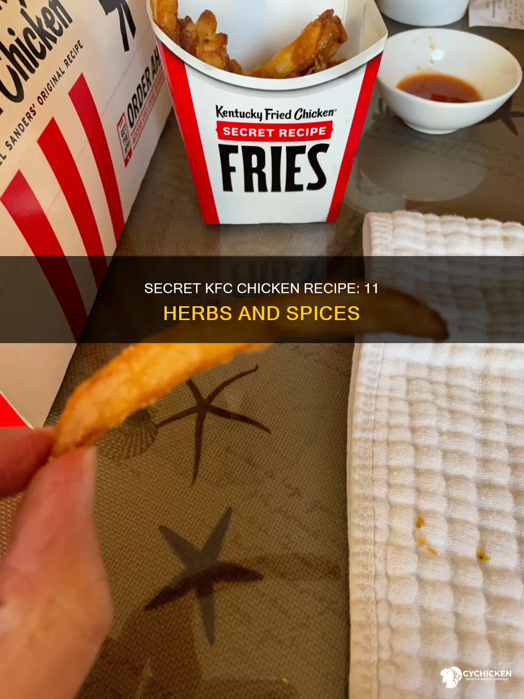 what is the 11 herbs and spices in kfc chicken