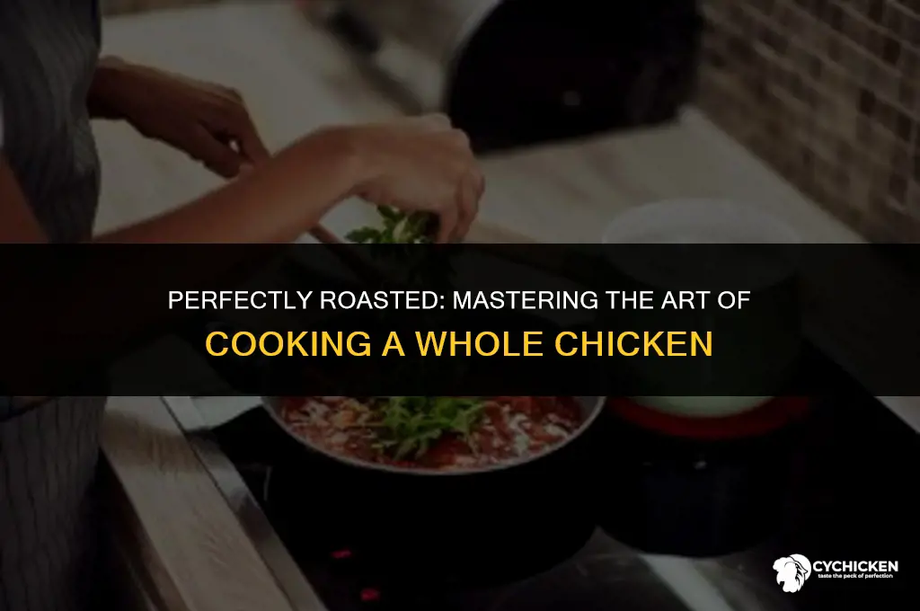 what is the average cooking time for a whole chicken