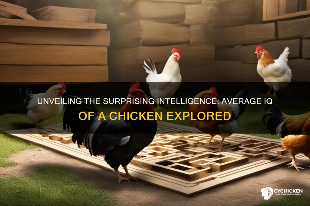 what is the average iq of a chicken
