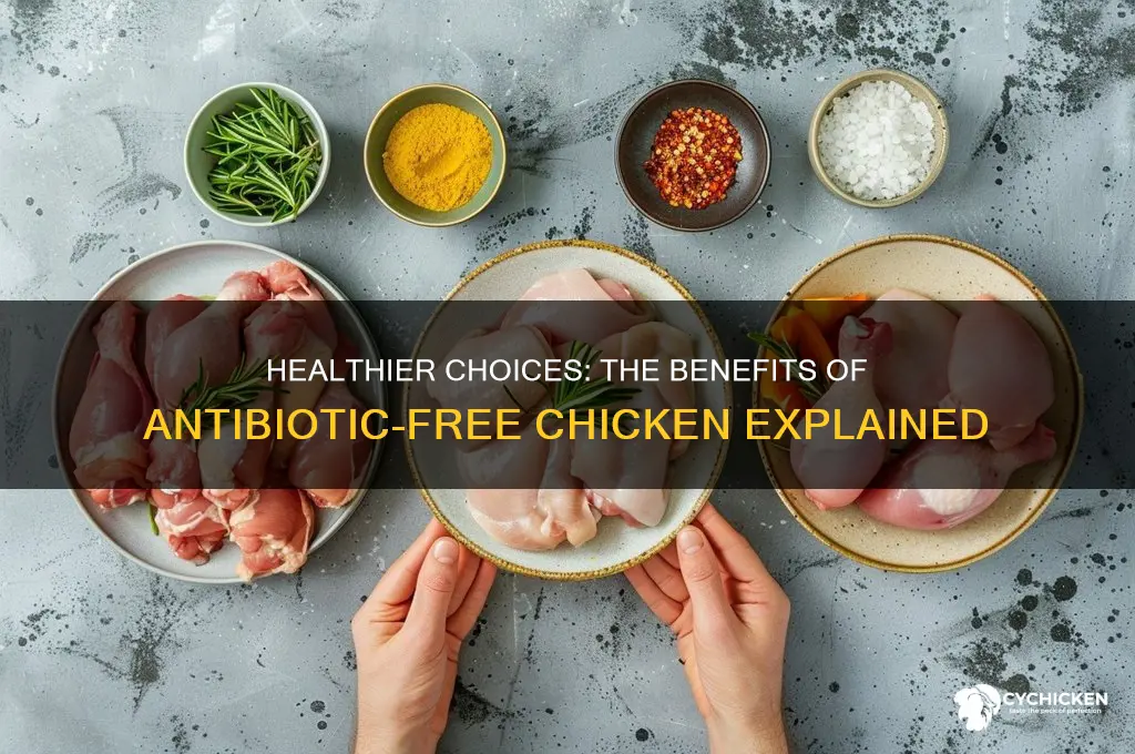 what is the benefit of antibiotic free chicken