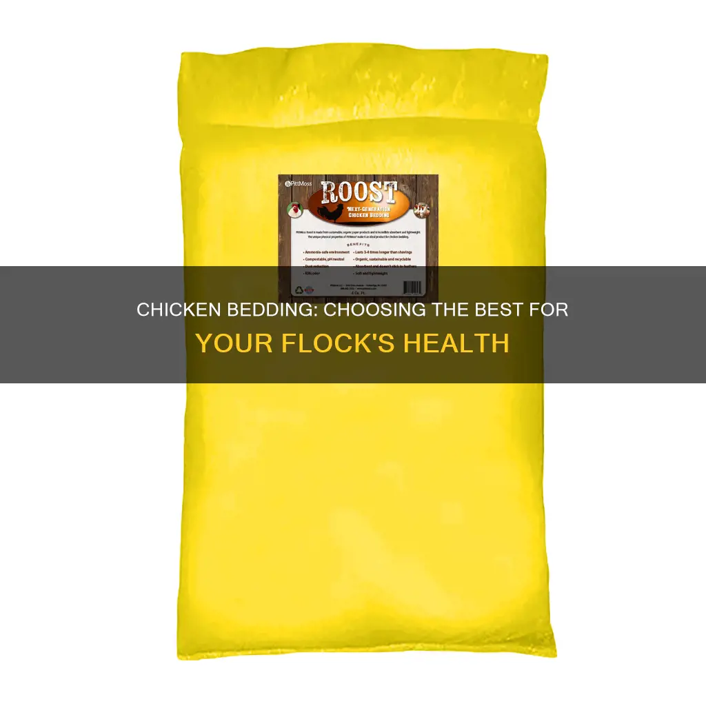what is the best bedding for a chicken run