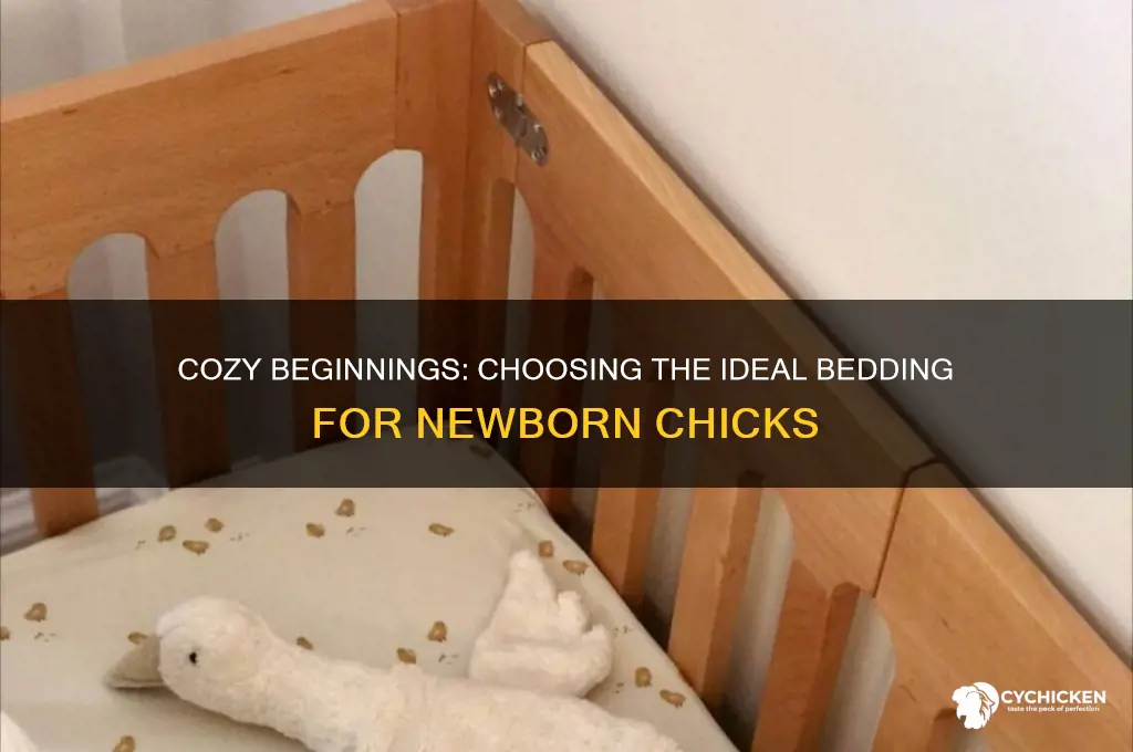 what is the best bedding for newborn chicks