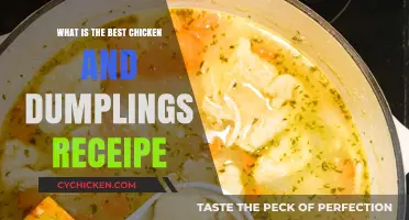 Perfect Chicken and Dumplings Recipe: Comfort Food at Its Best