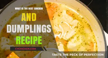Discover the Ultimate Comfort Food: Best Chicken and Dumplings Recipe
