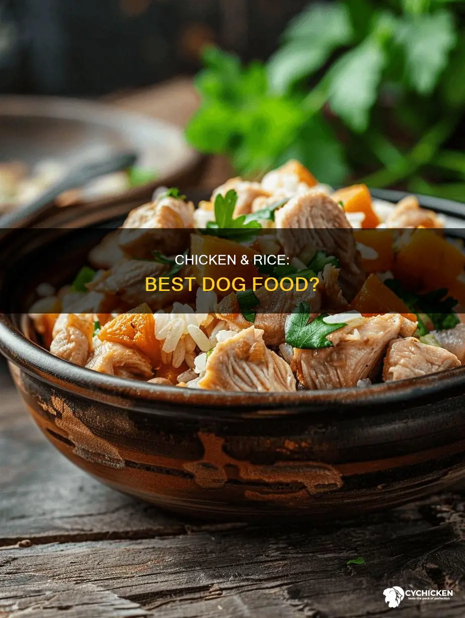 what is the best chicken and rice dog food