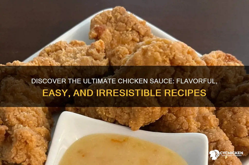 what is the best chicken sauce