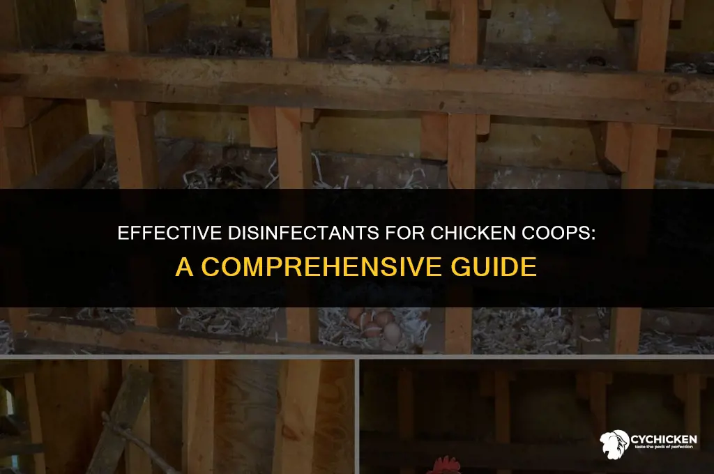 what is the best disinfectant for chicken coops