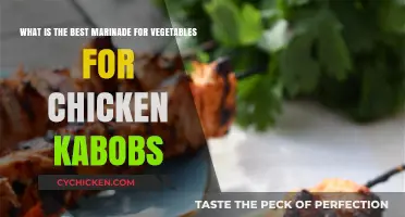 Best Marinade for Chicken Kabobs: Vegetable Bliss