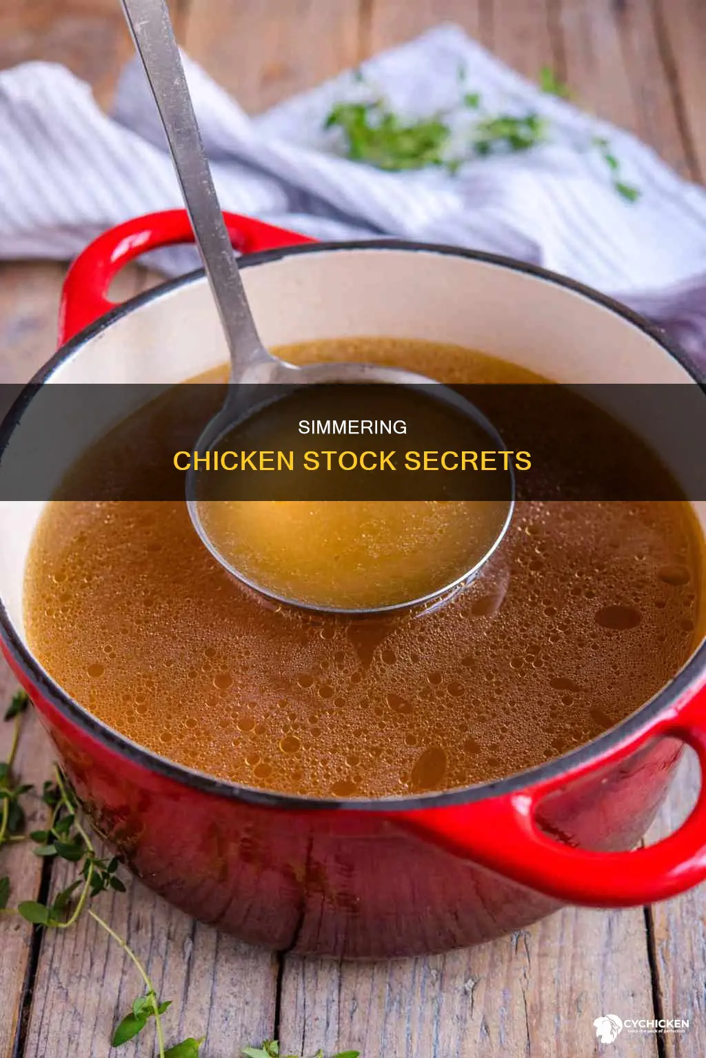 what is the best method for making chicken stock
