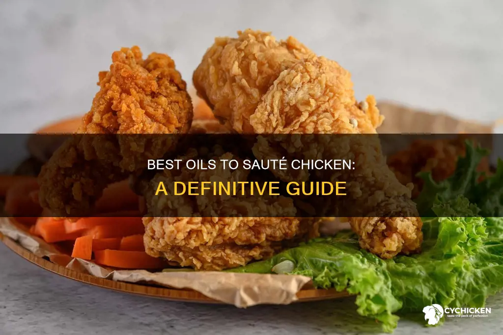 what is the best oil to saute chicken with