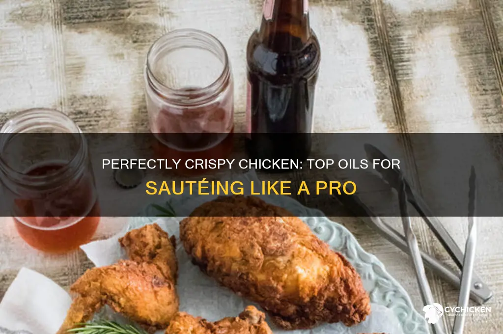 what is the best oil to saute chicken