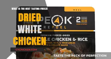 Best Freeze-Dried White Chicken: Delicious Taste