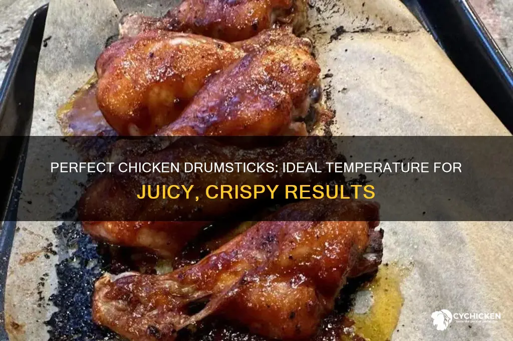 what is the best temperature for chicken drumsticks