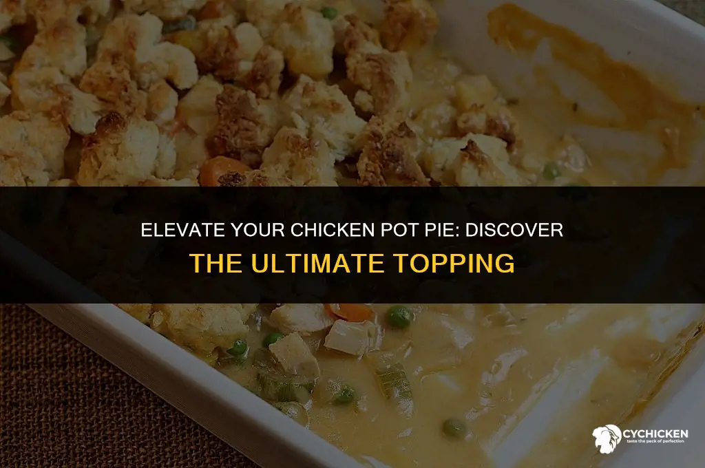 what is the best topping for chicken pot pie