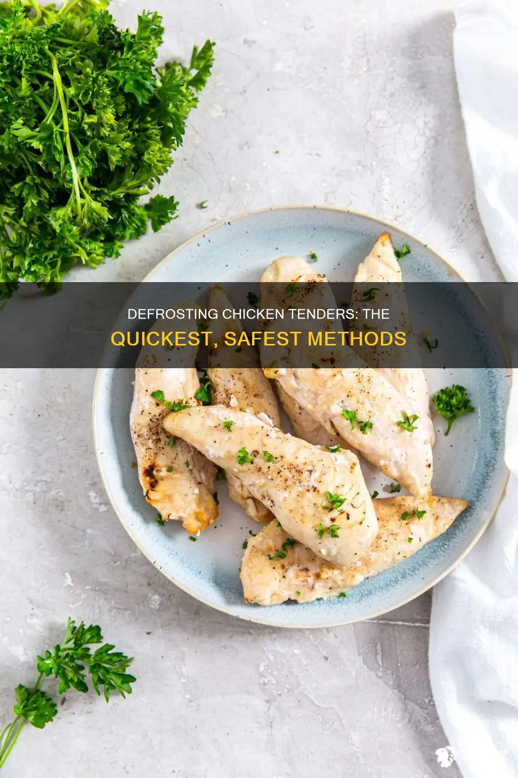 what is the best way to defrost chicken tenders
