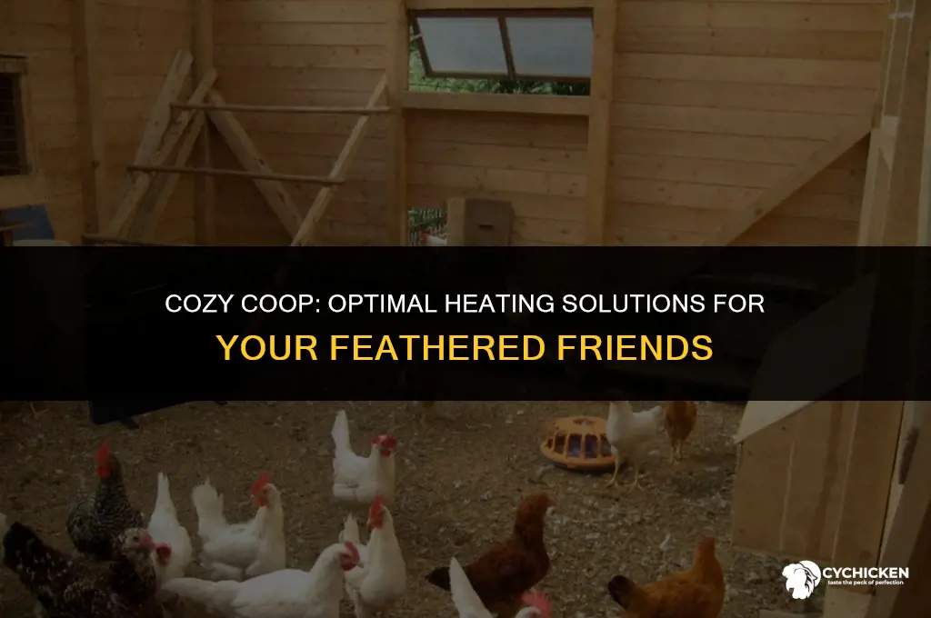 what is the best way to heat a chicken coop