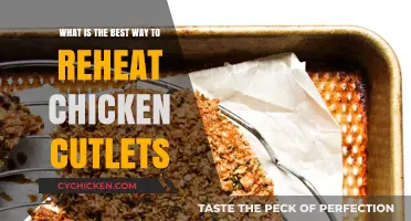 Reheating Chicken Cutlets: Best Methods for Tasty Leftovers