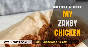 Reheating Zaxby's Chicken: The Best Way