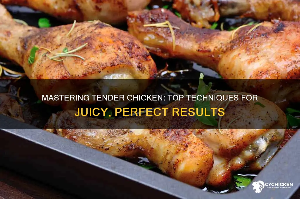 what is the best way to tenderize chicken
