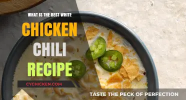 Discover the Ultimate Creamy White Chicken Chili Recipe