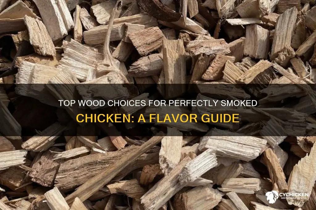 what is the best wood for smoking chicken