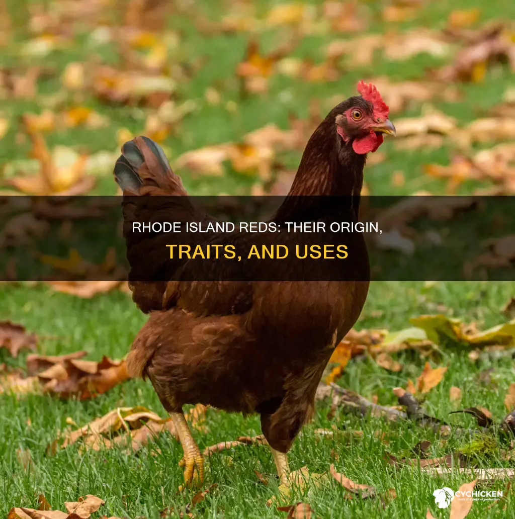 what is the bio of a rhode island red chicken