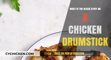 Black Stuff on Chicken Drumsticks: What's the Deal?
