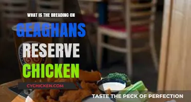 Geaghans Reserve Chicken Breading: Ingredients, Texture, and Flavor Explained