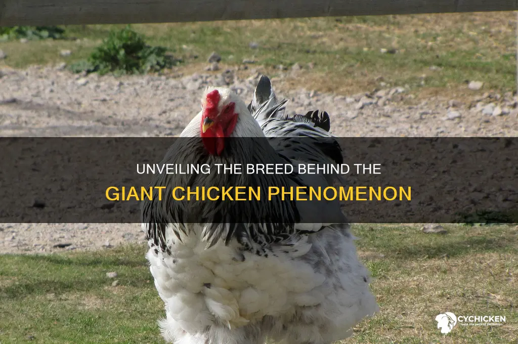 what is the breed of the giant chicken