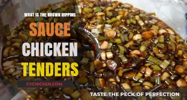 Discover the Secret Behind Brown Dipping Sauce for Chicken Tenders