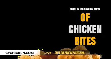 Discover the Caloric Value of Chicken Bites: A Nutritional Breakdown
