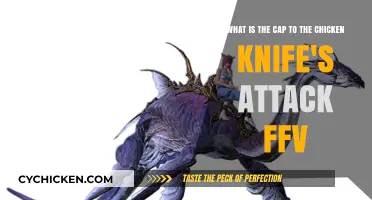 Chicken Knife's Attack Limit in FFV